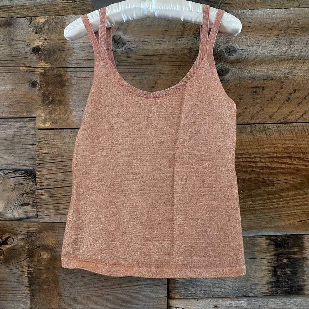 Club Monaco Top with Sparkle thread